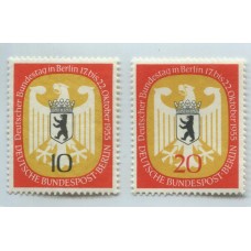 ALEMANIA OCCIDENTAL BERLIN 1955 Yv 114/15 SERIE COMPLETA DE ESTAMPILLAS NUEVAS MINT